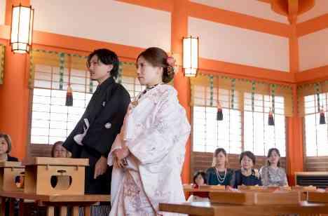 ~満開の笑顔で彩る、京都の春の祝宴~の挙式画像