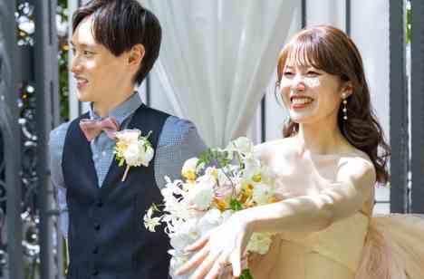 at home wedding　party の演出画像