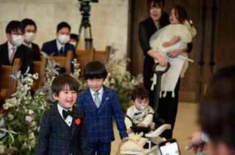 楽しく、ゲスト全員が幸せになれる結婚式！の挙式画像