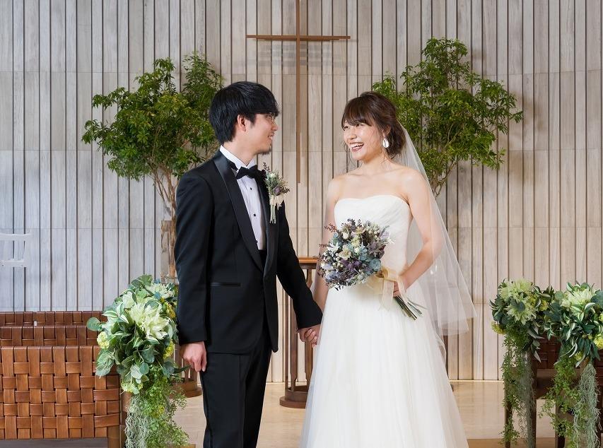 新郎新婦もゲストも主役のアットホームな結婚式の挙式実例画像
