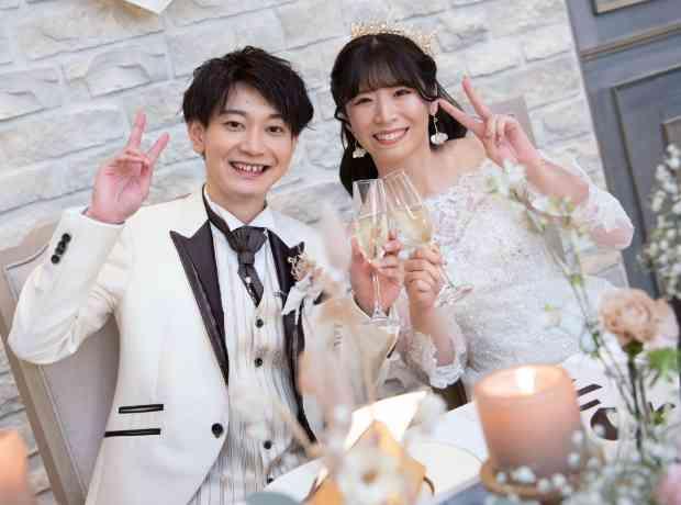 ゲストみんなで楽しめる、距離感の近い結婚式の挙式実例画像