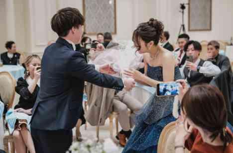 ゲスト皆さまの参加型wedding★の演出画像