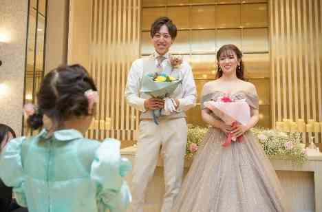 アットホームウェディング！みんなで創りあげた結婚式の披露宴画像