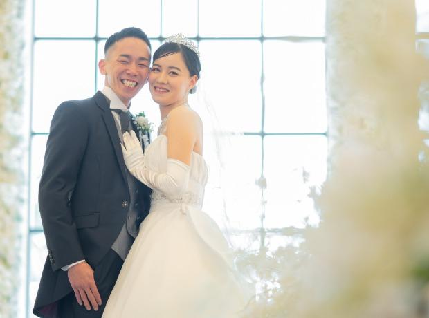 笑顔いっぱい！明るく！楽しい！結婚式♡の挙式実例画像