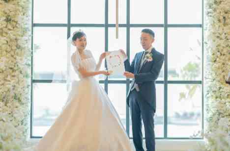 笑顔いっぱい!明るく!楽しい!結婚式♡の挙式画像