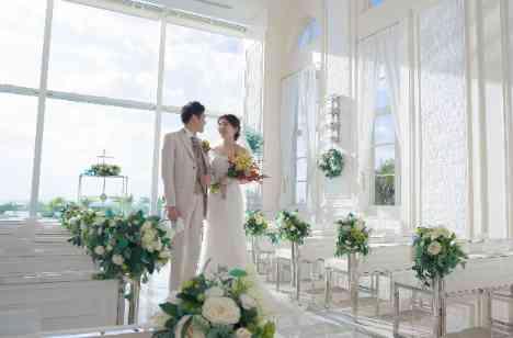 大好きな皆様とOKINAWA WEDDING♡の挙式画像