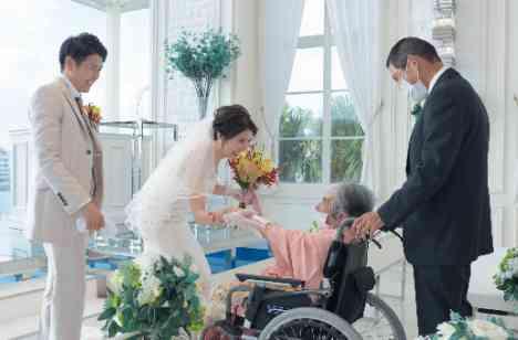 大好きな皆様とOKINAWA WEDDING♡の演出画像