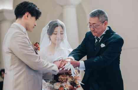 大切な皆に気持ちを伝えるWeddimgの挙式画像