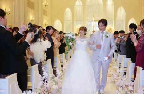 ふたりらしさ満載のWEDDING DAY!!の挙式画像