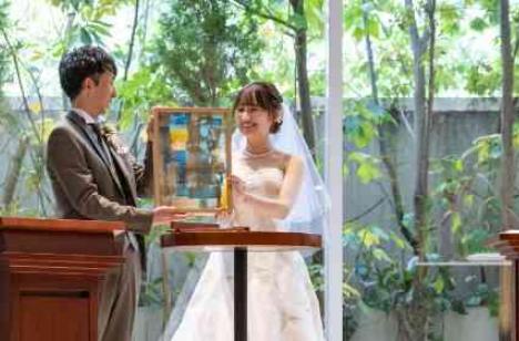 Let’s♡ Camp wedding!!の挙式画像