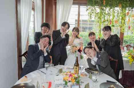 おふたりが大好きな《イタリア》がテーマの結婚式の披露宴画像