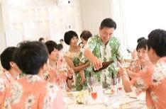 大好きな海が見える場所で結婚式をしたいの披露宴画像