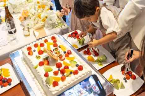『笑いあり涙ありの愛溢れるご結婚式』の披露宴画像