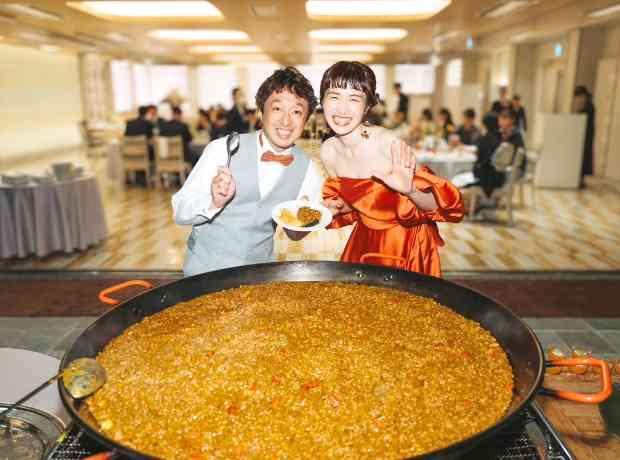 大切な仲間と過ごすアットホームなひとときの挙式実例画像