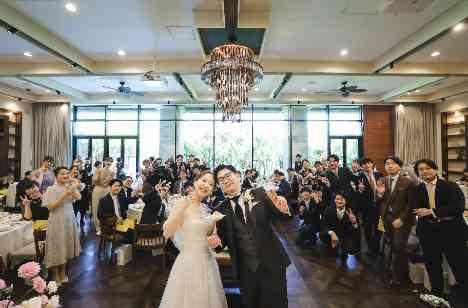 at home wedding　partyの披露宴画像