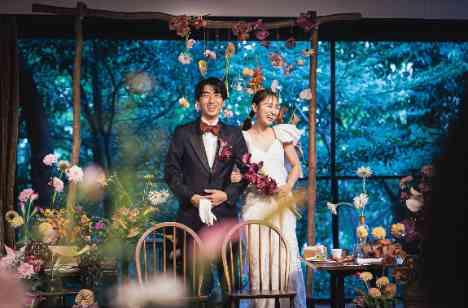 希望と理想が叶えられた愛犬と過ごすWeddingの演出画像