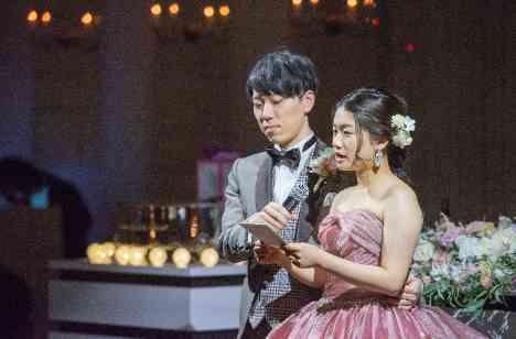 ゲスト参加型”果実酒”に想いを込めての演出画像
