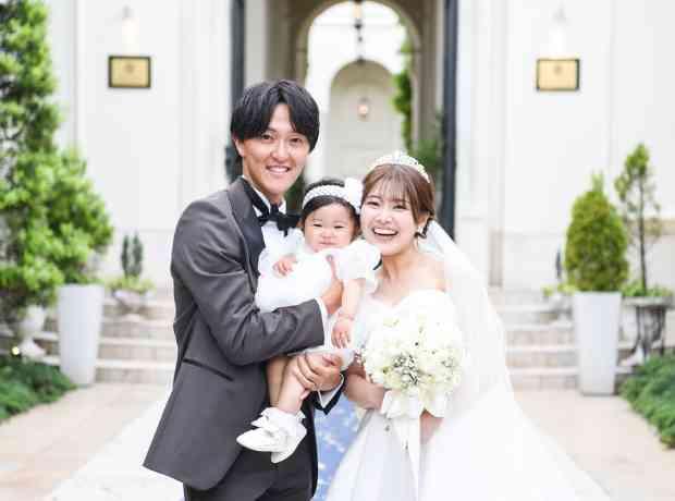 お子様も一緒に過ごせる貸し切り結婚式の挙式実例画像