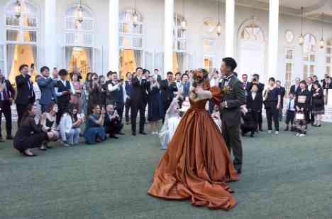 ~家族3人で迎える特別1日の結婚式~の披露宴画像