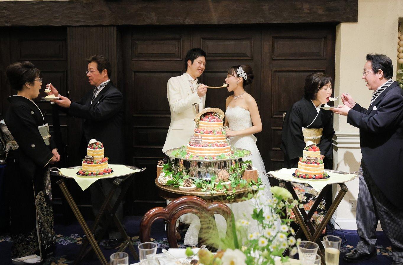 natural farm weddingの披露宴画像