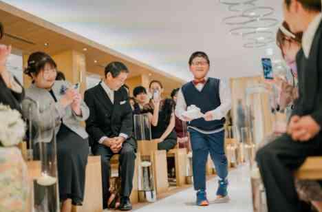 Let’s dance wedding♪の挙式画像