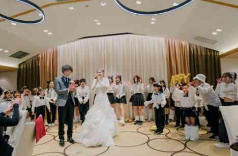 Let’s dance wedding♪の演出画像