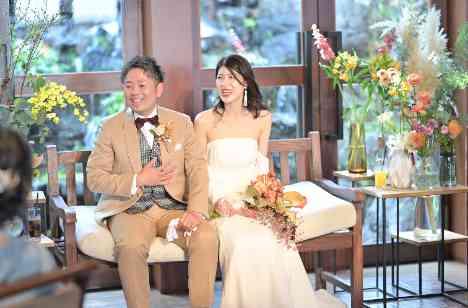 ゲストが自由にのびのびと楽しんでくれる結婚式♪の披露宴画像