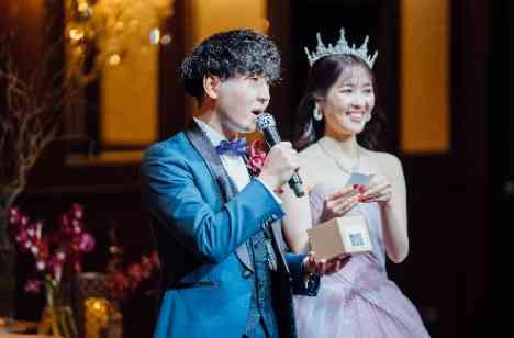 「Purple×Thanks」好きが詰まった結婚式の披露宴画像