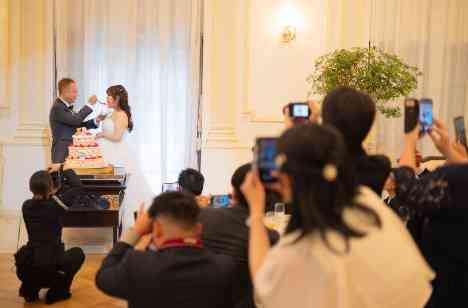 私たちの大好きな物を詰め込んだ結婚式の準備・打ち合わせ画像