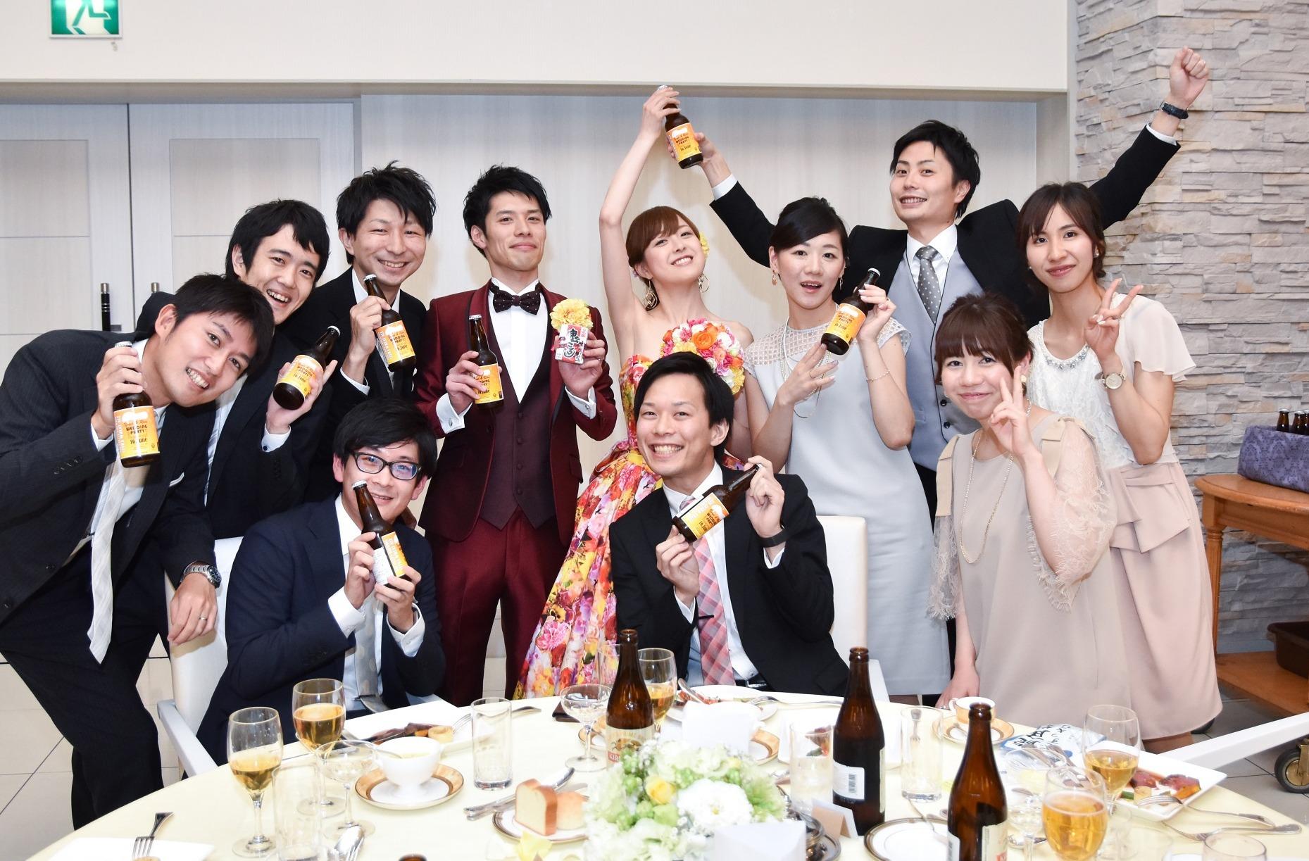 大好きすぎて欠かせない★ビールウェディングの準備・打ち合わせ画像