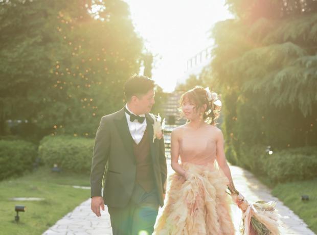 ゲストの皆様が見たことのないご結婚式をの挙式実例画像