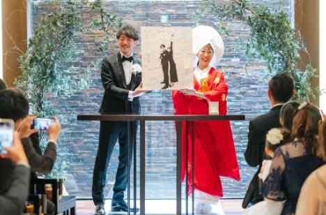 おふたりのセンス光るお洒落Weddingの挙式画像
