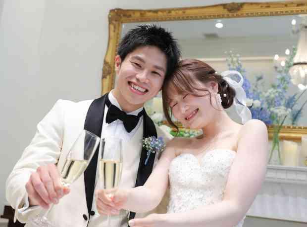最幸にアットホームなおふたりの結婚式の挙式実例画像
