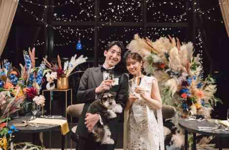 結婚式も宿泊も愛犬と♡ 上質で洗練された3DAYSの披露宴画像