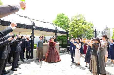 貸切プライベートガーデンだからこそ創れる心の温度の演出画像