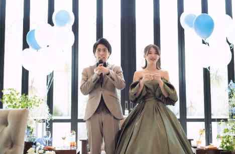I am here because of you の演出画像