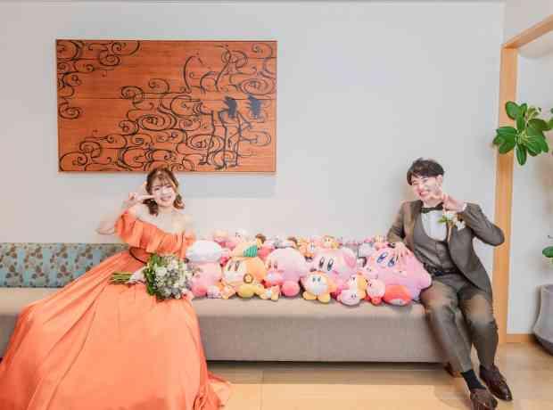 好きなキャラクターをテーマにした結婚式の挙式実例画像