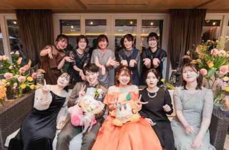 好きなキャラクターをテーマにした結婚式の披露宴画像