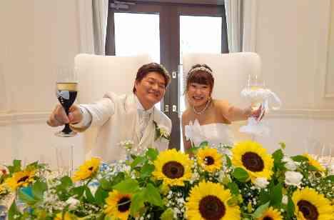 ひまわりいっぱい！夏尽くしＷＥＤＤＩＮＧ♪の披露宴画像