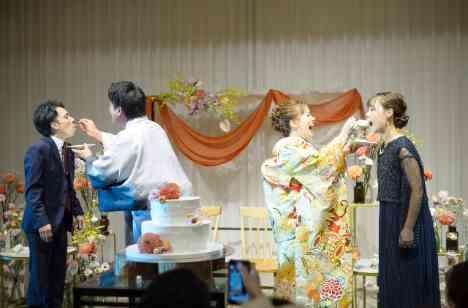 日頃お世話になっている方へありがとうの気持を込めての披露宴画像