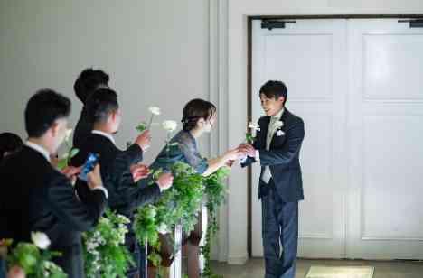 こんなの初めて！満載のあったかWeddingの挙式画像