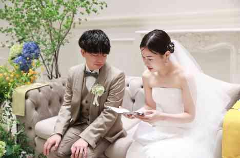 お二人の大切なお名前をモチーフにしたご結婚式の演出画像