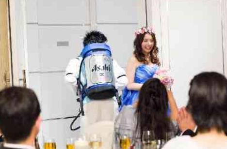 こだわり満載！オートクチュールweddingの演出画像