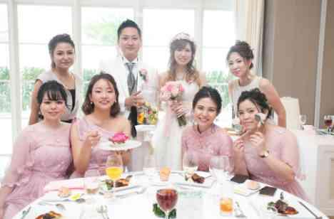 ピンクに囲まれ☆JuneBrideWeddingの演出画像