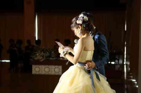 MAKE PEOPLE HAPPY WEDDINGの披露宴画像
