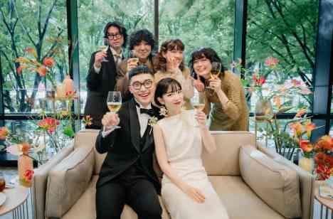 上質×洗練に包み込まれたWedding Dayの披露宴画像