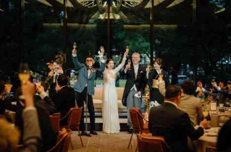 上質×洗練に包み込まれたWedding Dayの演出画像