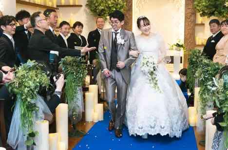 おふたりのご希望がすべて詰まったご結婚式の挙式画像
