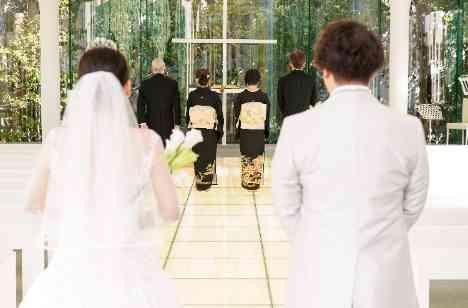 とにかく明るくてとても楽しい結婚式でしたの挙式画像