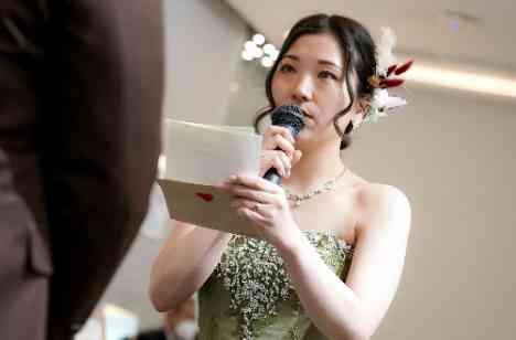 とにかく明るくてとても楽しい結婚式でしたの披露宴画像